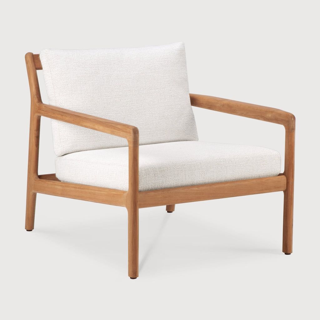 Jack Outdoor Lounge Chair solid teak elegant outdoor seating