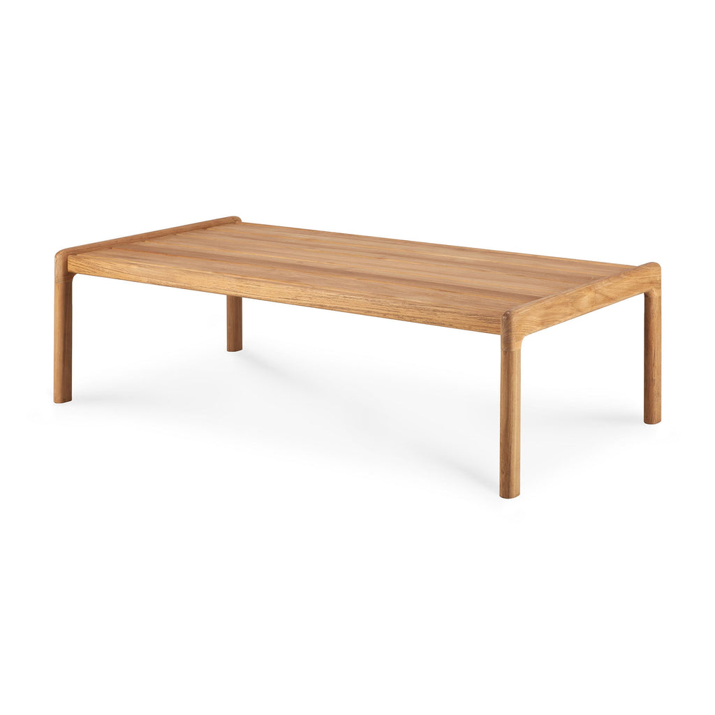 Jack Outdoor Coffee Table solid teak with curved design for stylish outdoor relaxation