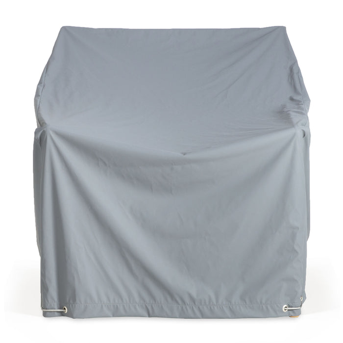 Jack Outdoor Lounge Chair Raincover with a white background. - Saffron and Poe, Ethnicraft