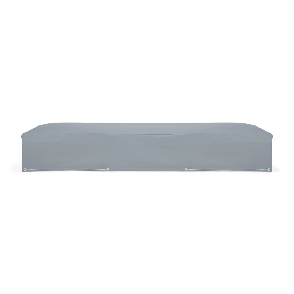 Jack Adjustable Lounger outdoor furniture cover protecting lounger from rain and sun