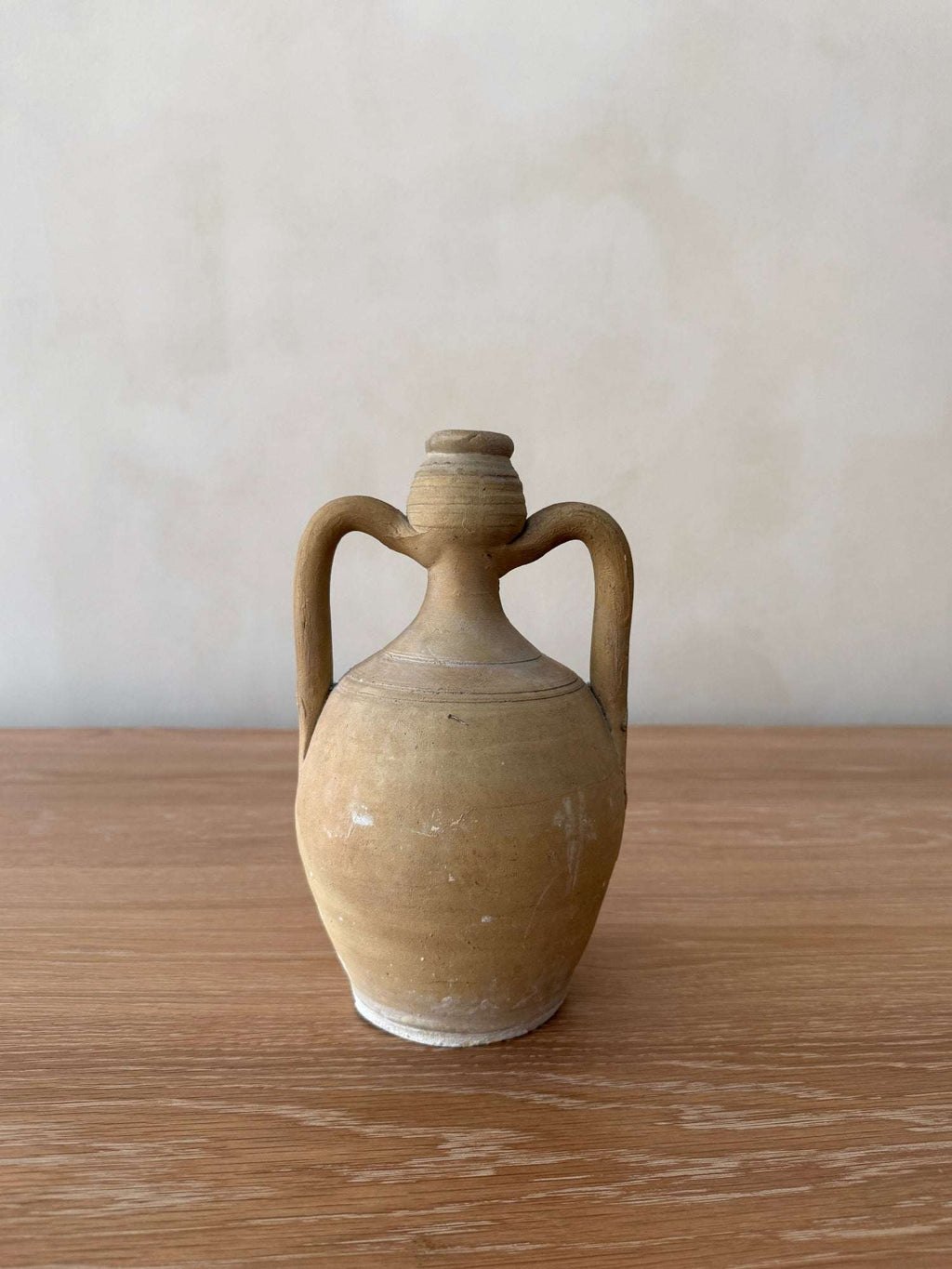 Antique Italian vessel hand-selected in Puglia, rustic century-old wine storage container