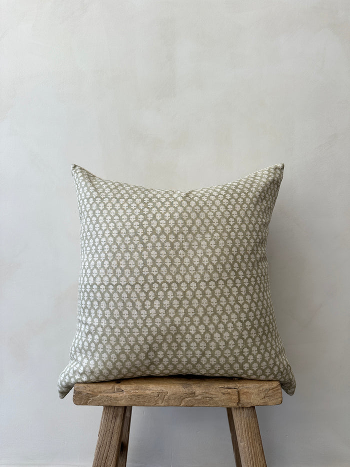 Indian Blockprint Pillow - No. 06