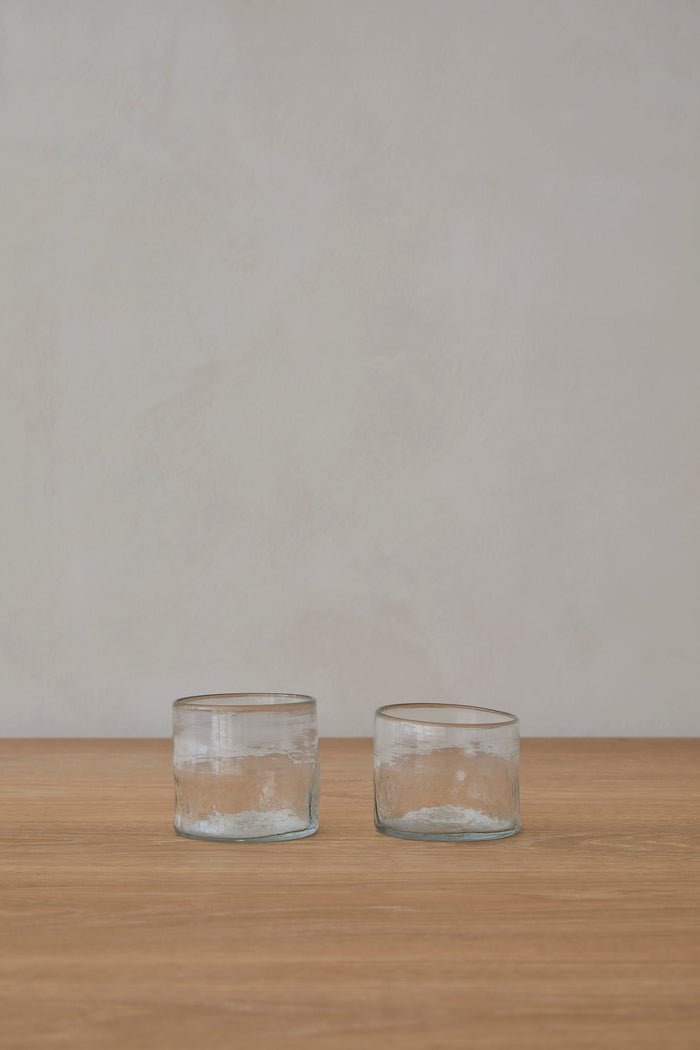 Handblown Glass Tumbler - Small (Set of 2)