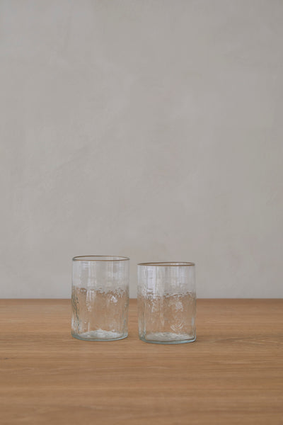 Handblown Glass Tumbler - Medium (Set of 2)