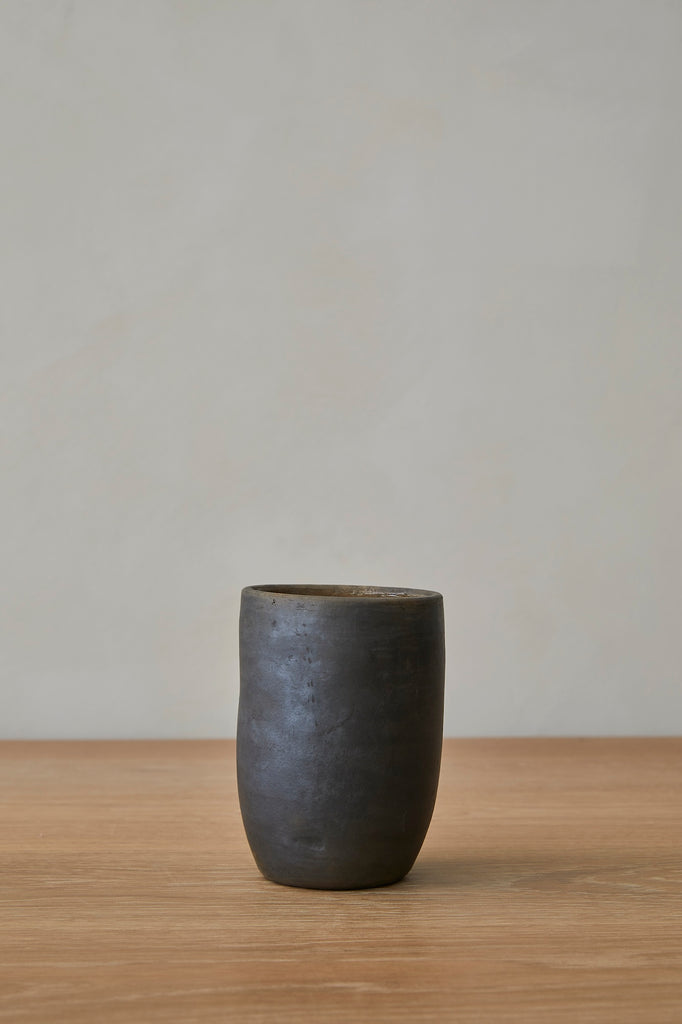 Oaxacan Handmade Ceramic Tumbler - Black