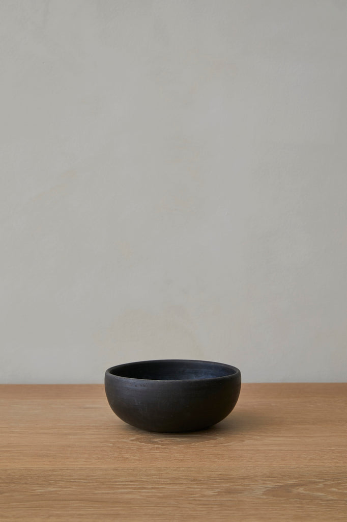 Oaxacan Handmade Ceramic Bowl - Black