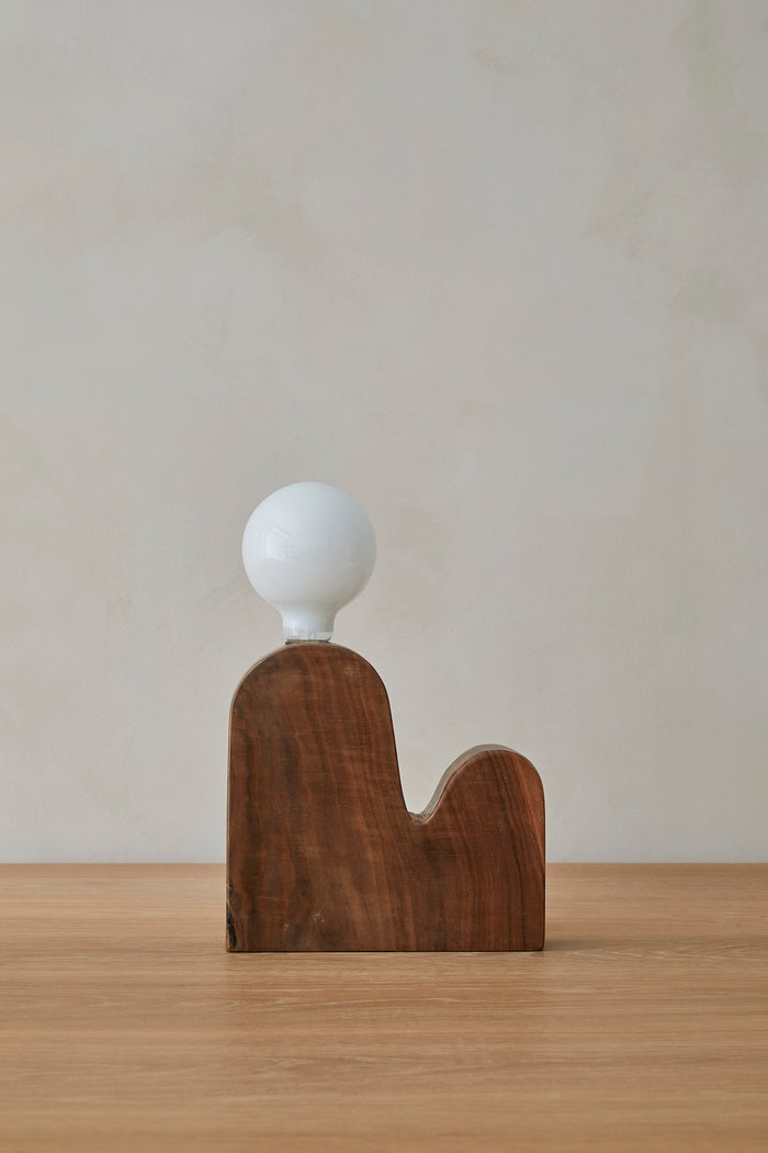 Wave Lamp - Walnut