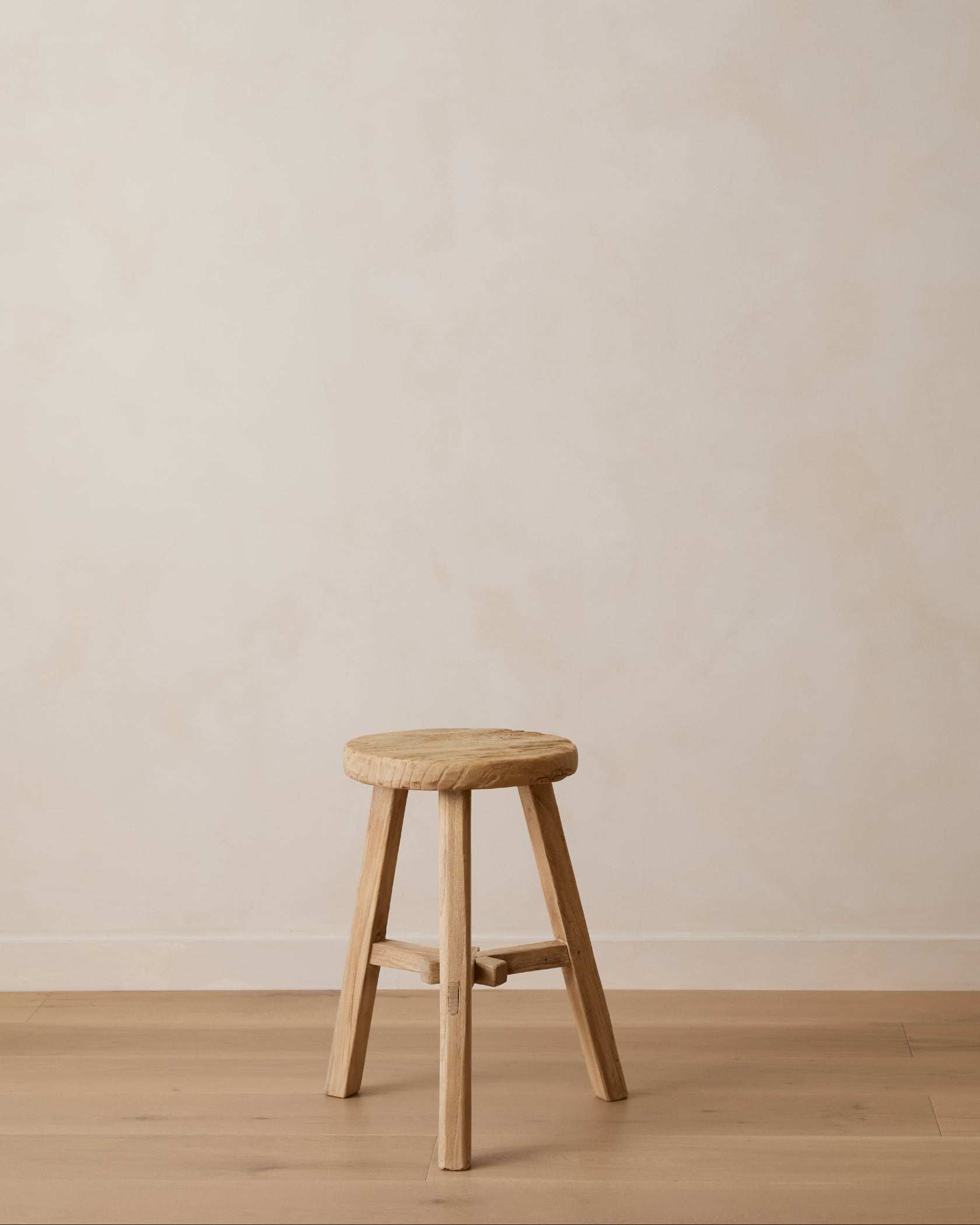 スツール Vintage Stool Vintage Elmwood Stool - Saffron + Poe