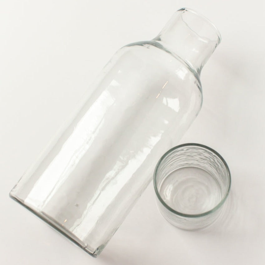 Handblown Carafe Set - Clear